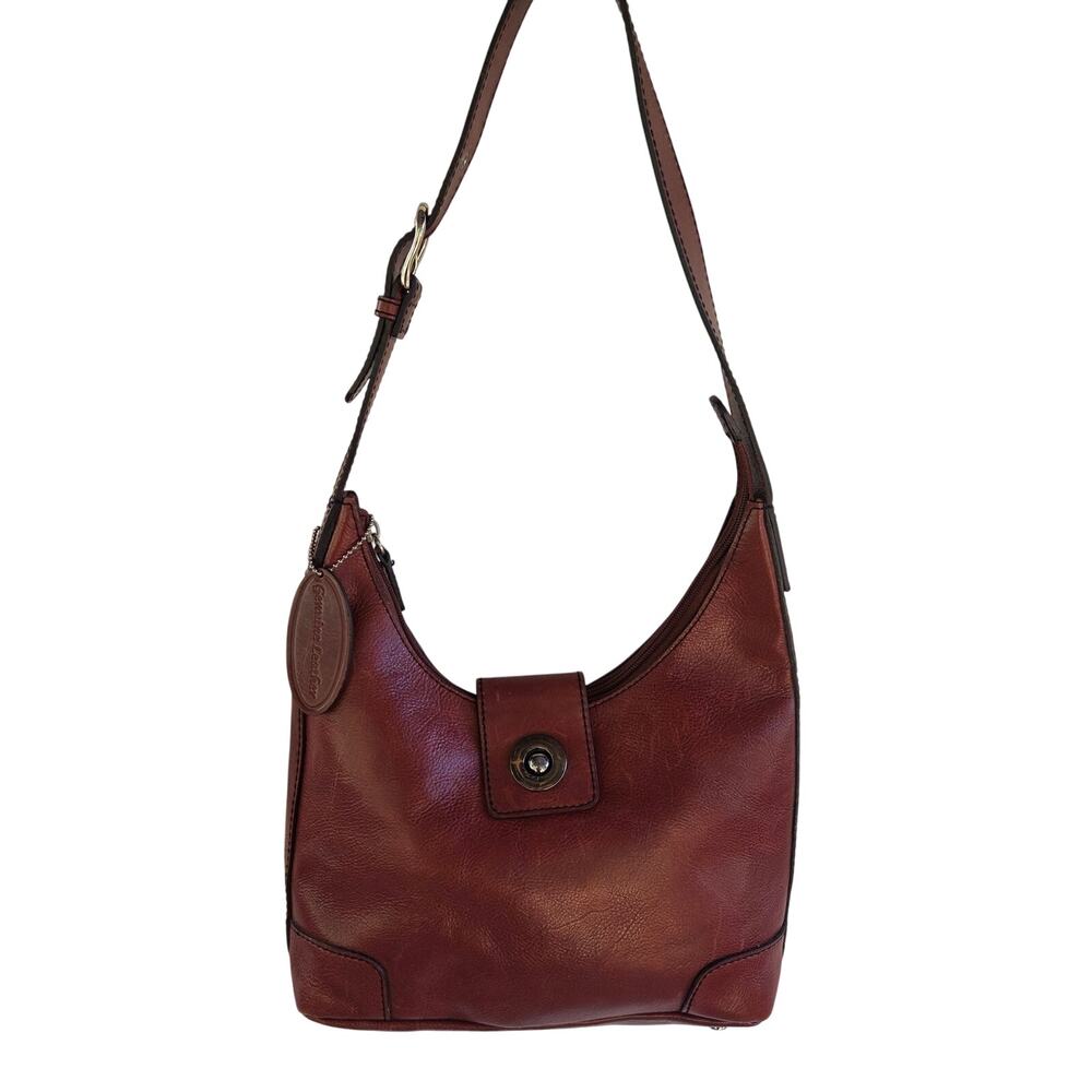Pelle Studio Y2K Leather Coachella Festival Bag Cognac Brown Baguette Shoulder - Picture 2 of 12